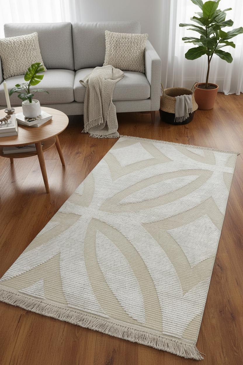 Cut Loop Serisi Nepal El Dokuma Halı