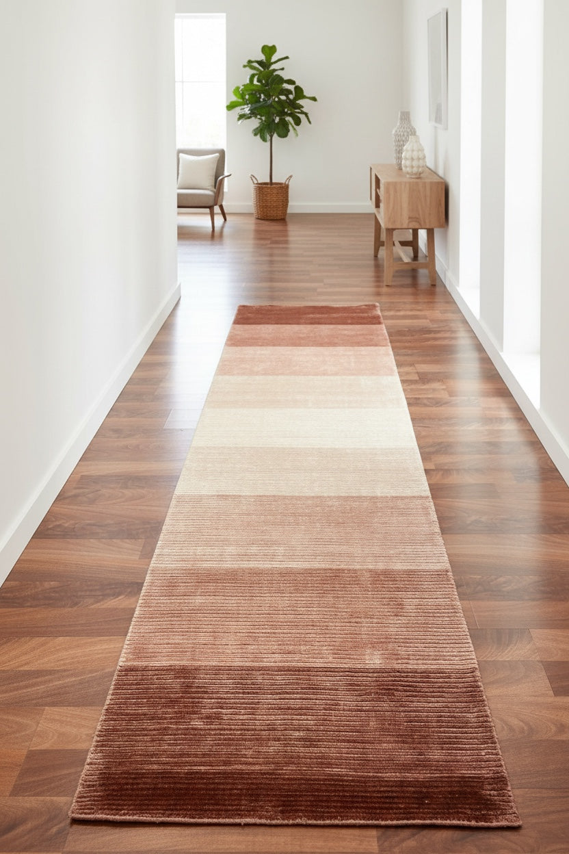 Cut Loop Serisi Nepal El Dokuma Halı Yolluk