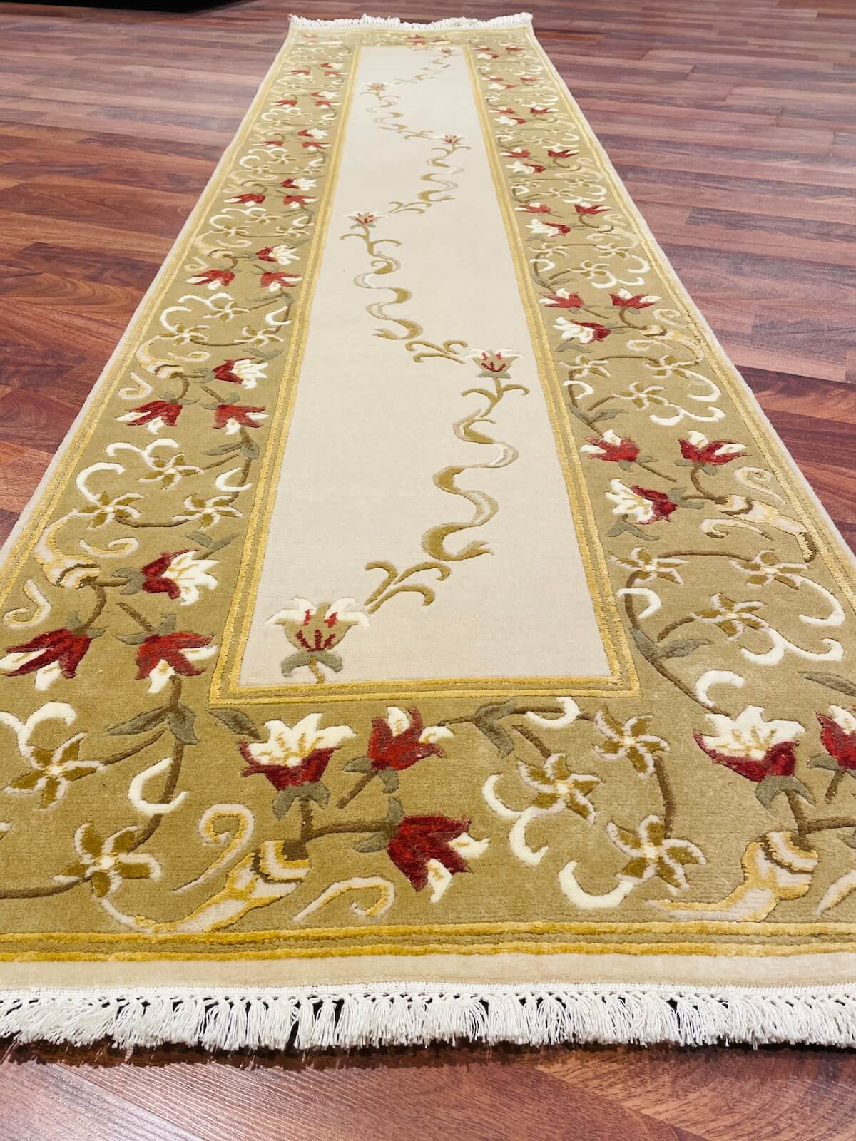 Neyzen Serisi Nepal El Dokuma Halı Yolluk