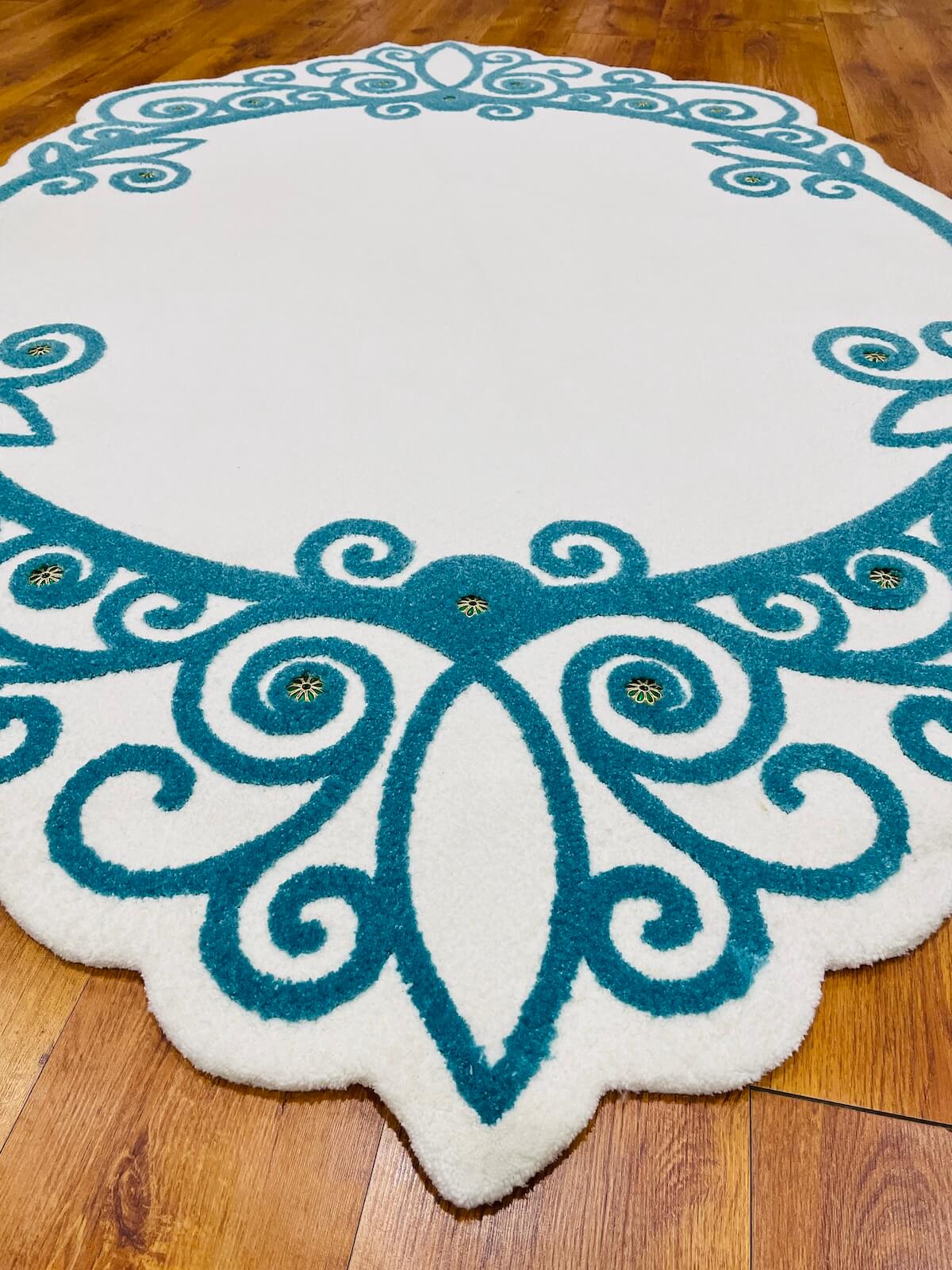 Custom Design Şekilli Tasarım Halı C508A