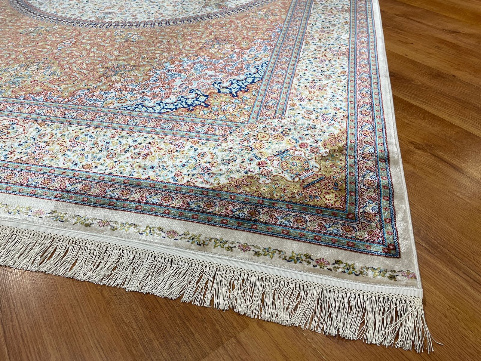 Quality Carpet Bambu Halı 40475A Hardal