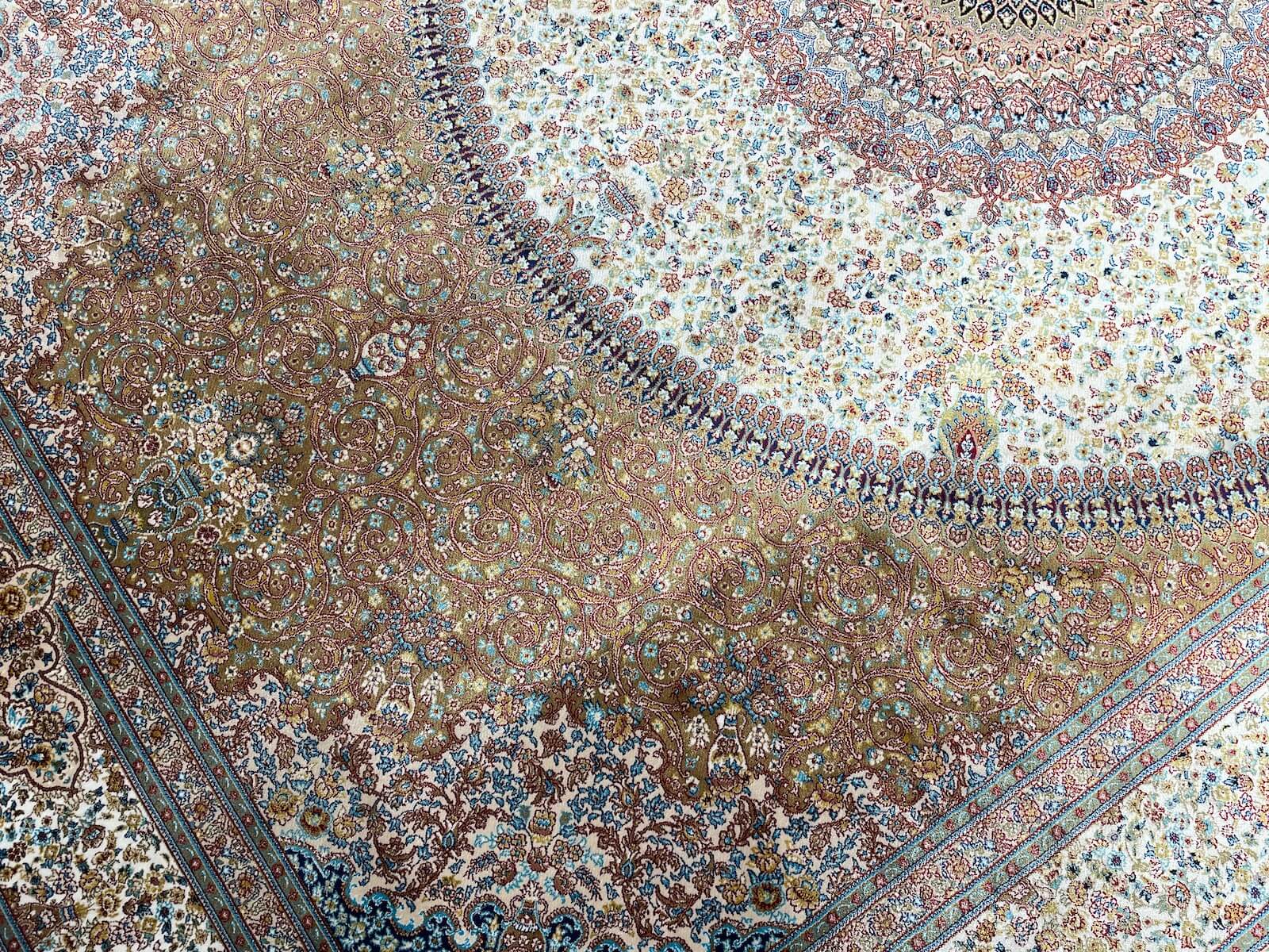 Quality Carpet Bambu Halı 40475A Hardal