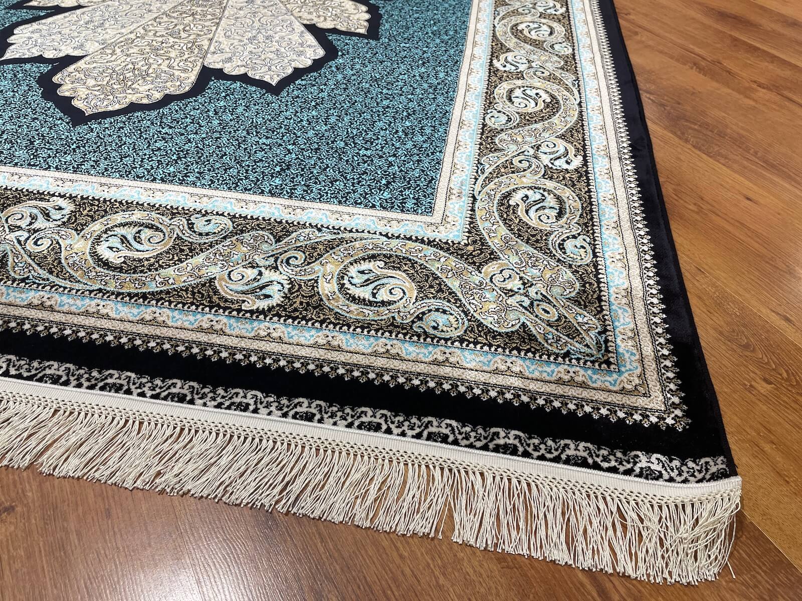 Quality Carpet Bambu Halı 40708A Navy