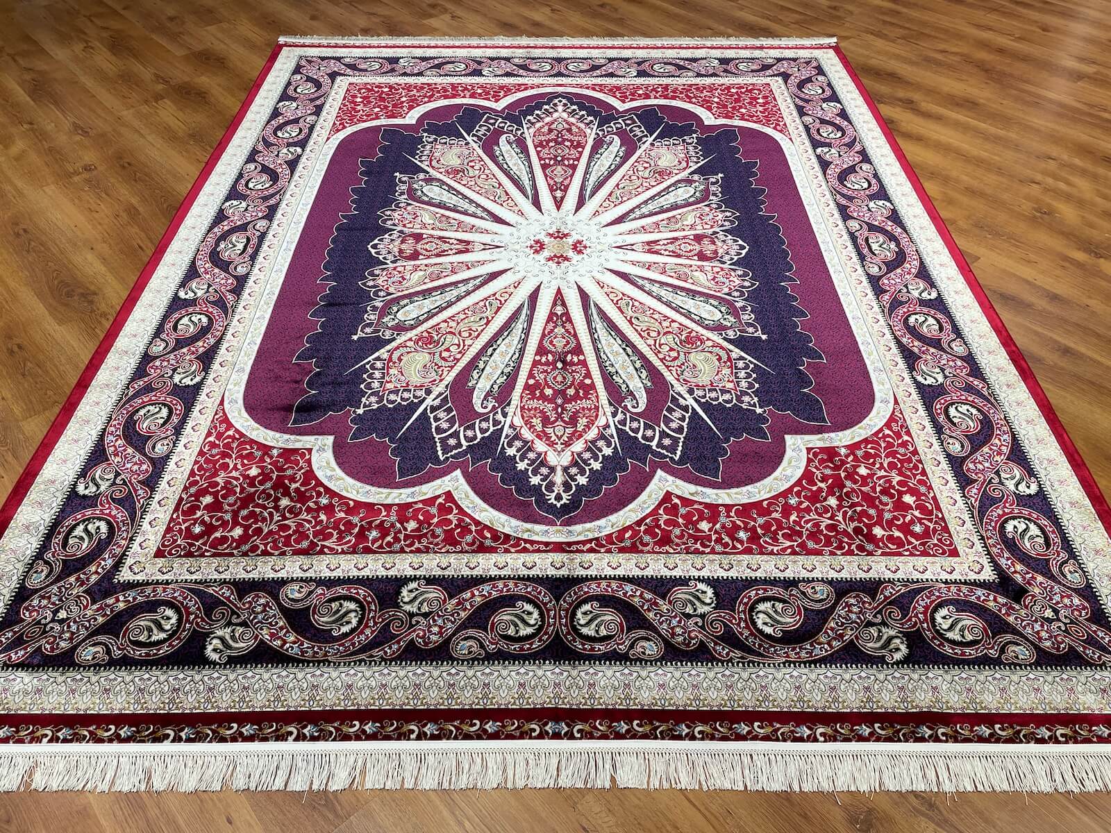 Quality Carpet Bambu Halı 52820A Red