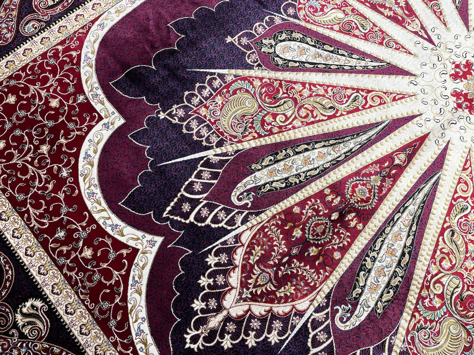 Quality Carpet Bambu Halı 52820A Red