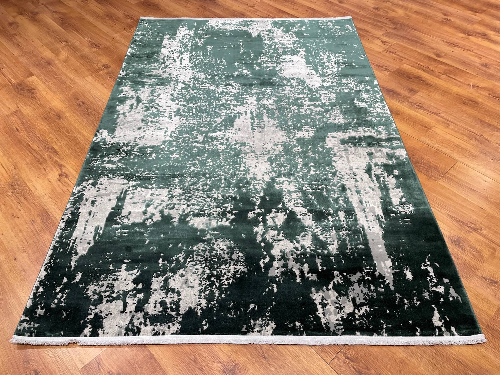 Quality Carpet Bambu Halı 6441A Cream Emerald