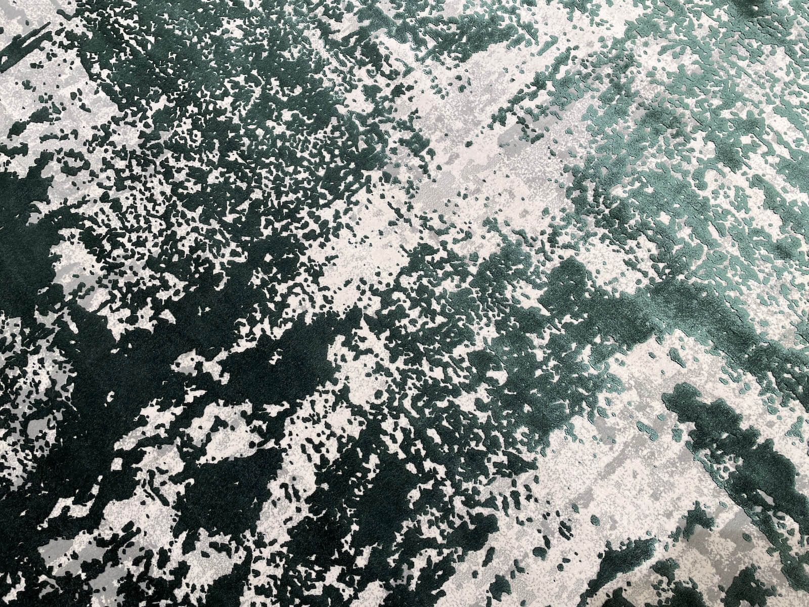 Quality Carpet Bambu Halı 6441A Cream Emerald