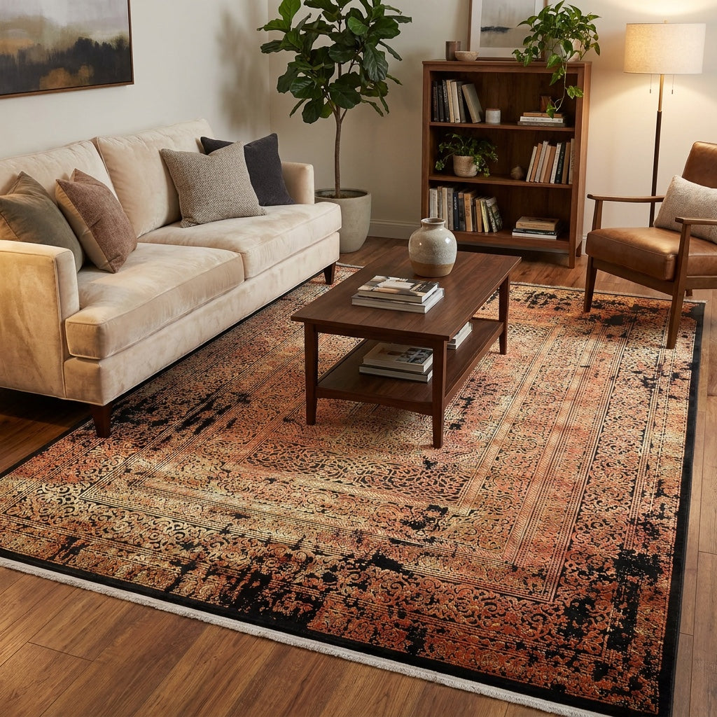 Quality Carpet Bambu Halı 7200A Antasit Terra