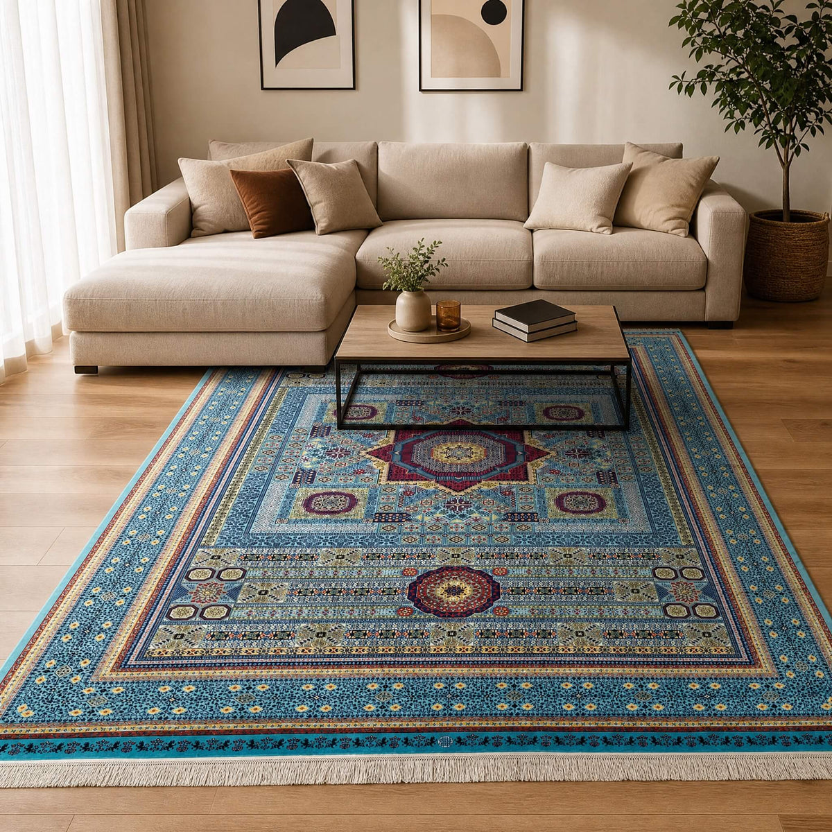 Quality Carpet Bambu Halı 8141B