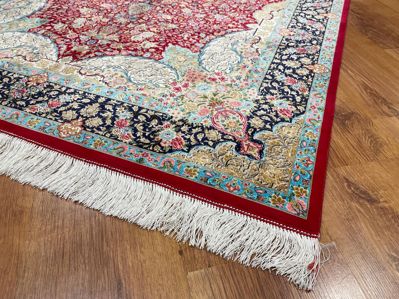 Quality Carpet Bambu Halı Kum Kırmızı