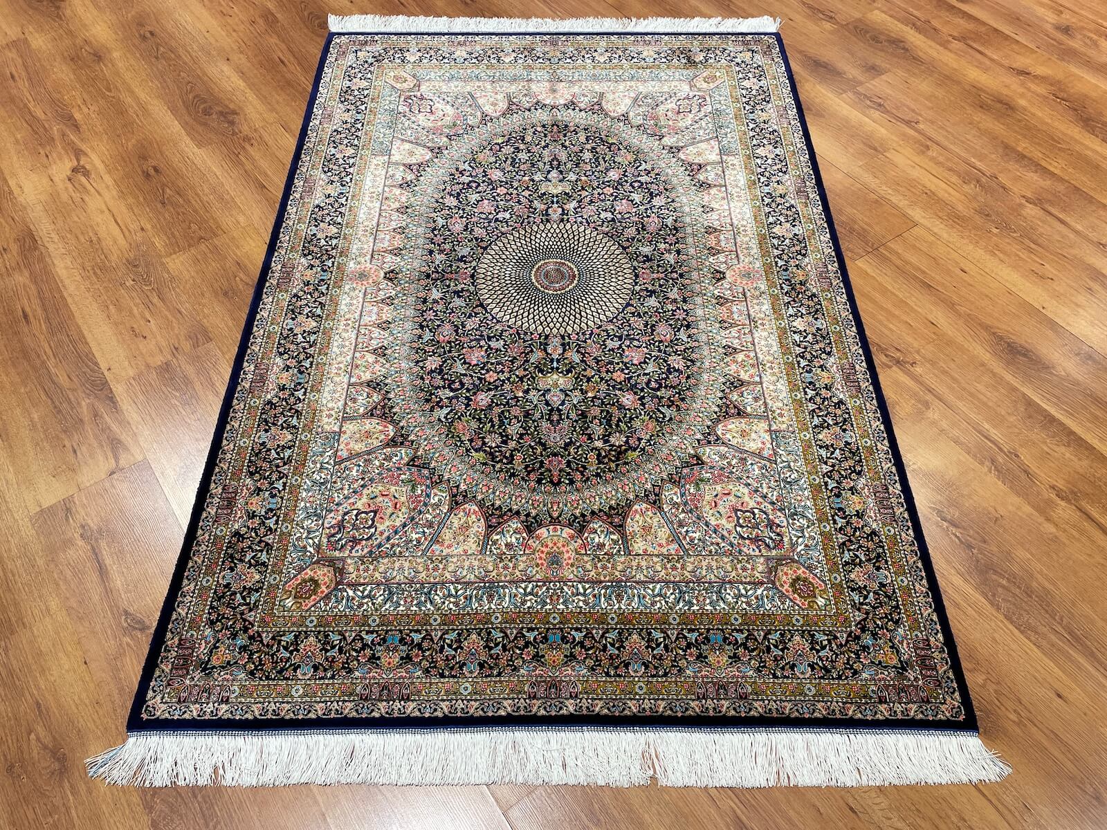 Quality Carpet Bambu Halı Qum Siyah