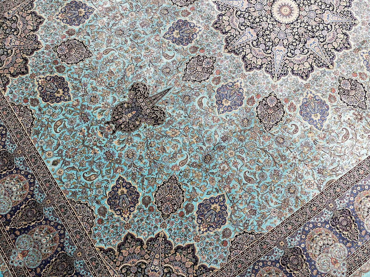Quality Carpet Bambu Halı Qum D17