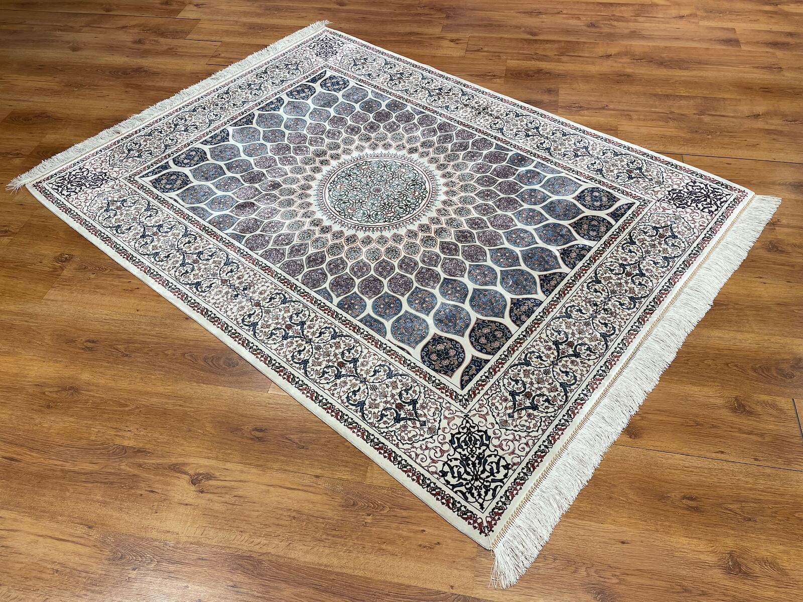 Quality Carpet Bambu Halı Kum Krem