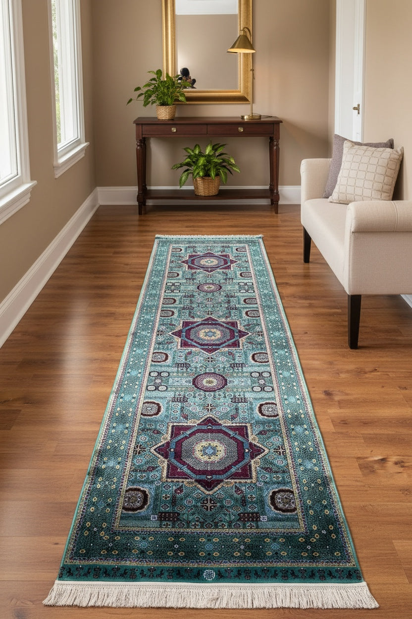 Quality Carpet Bambu Halı Yolluk 8141A