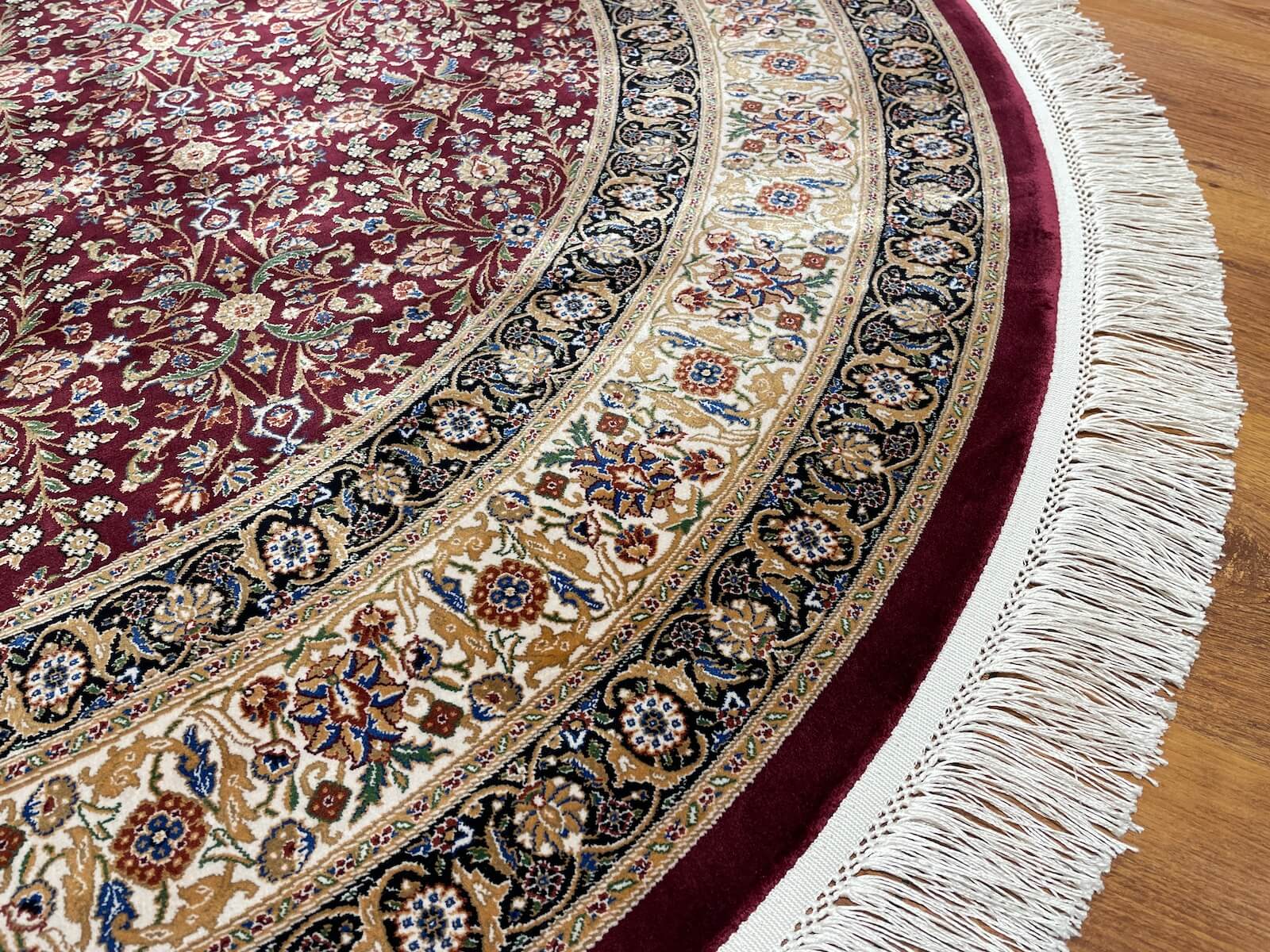 Quality Carpet Bambu Halı Yuvarlak 2001A