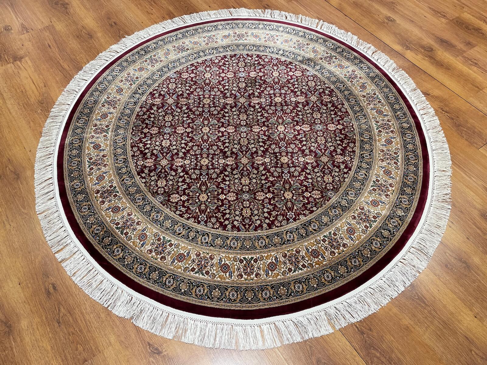 Quality Carpet Bambu Halı Yuvarlak 2001A