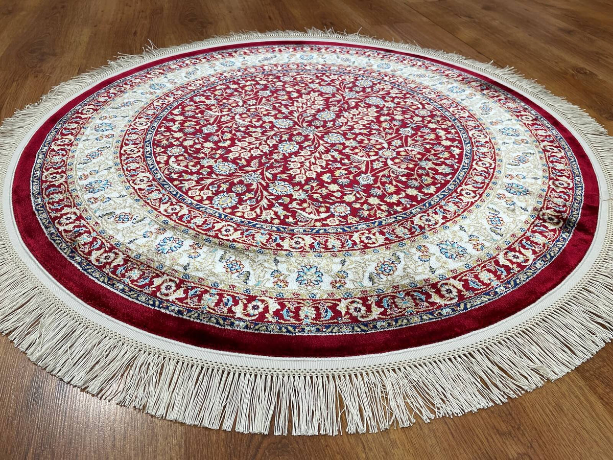 Quality Carpet Bambu Halı Yuvarlak 39758F
