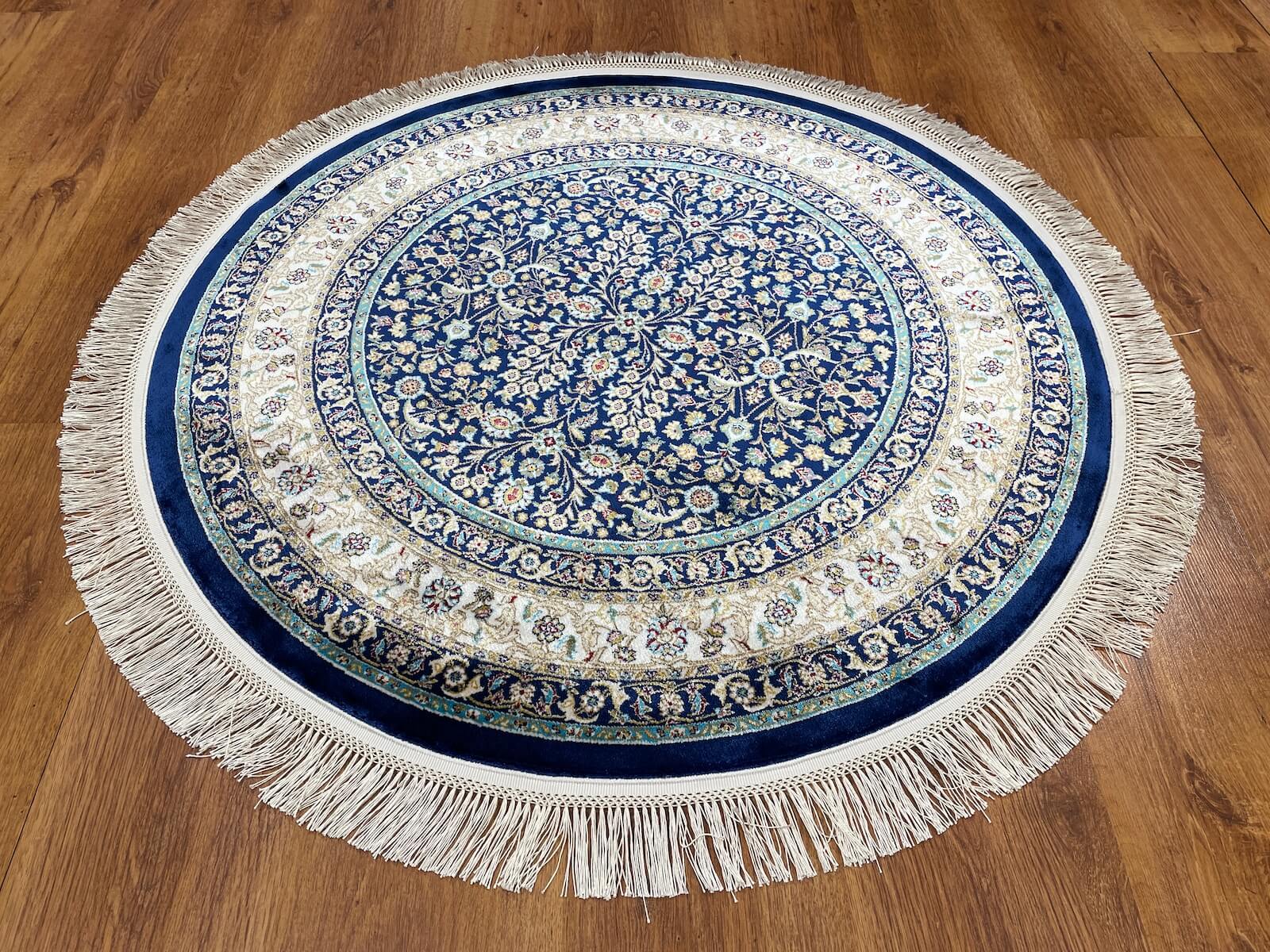 Quality Carpet Bambu Halı Yuvarlak 39758F