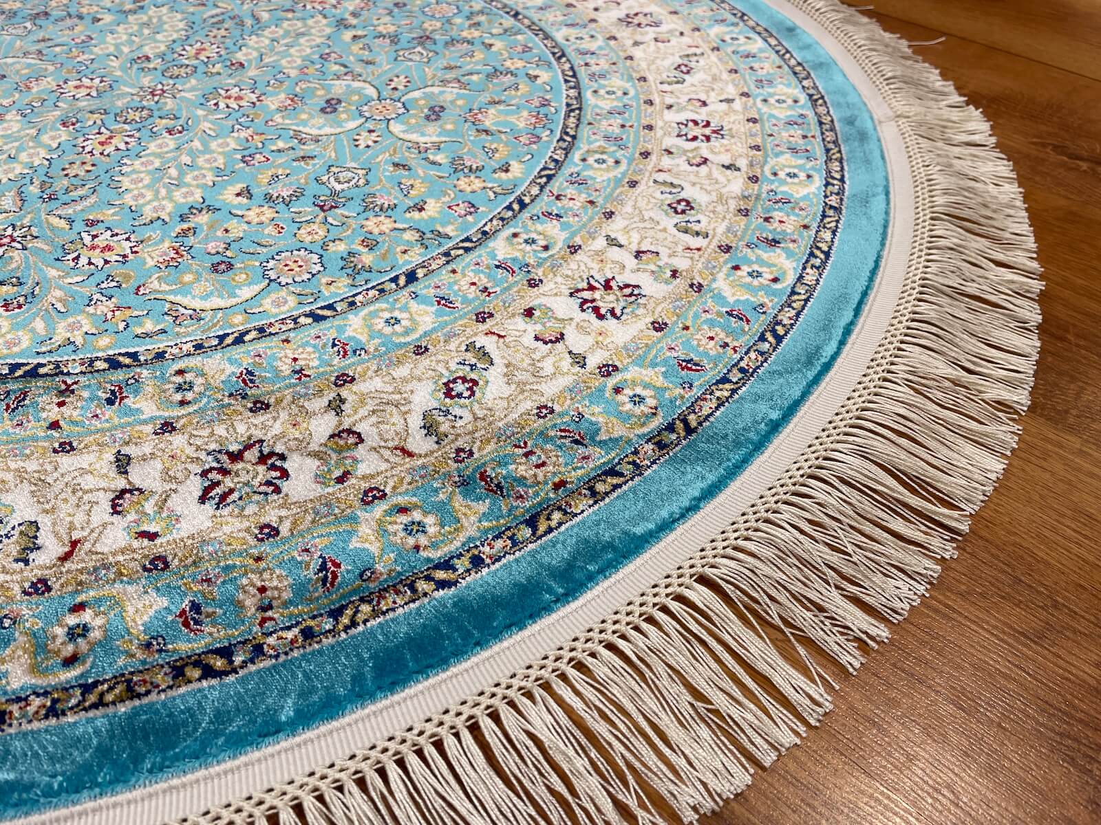 Quality Carpet Bambu Halı Yuvarlak 39758F