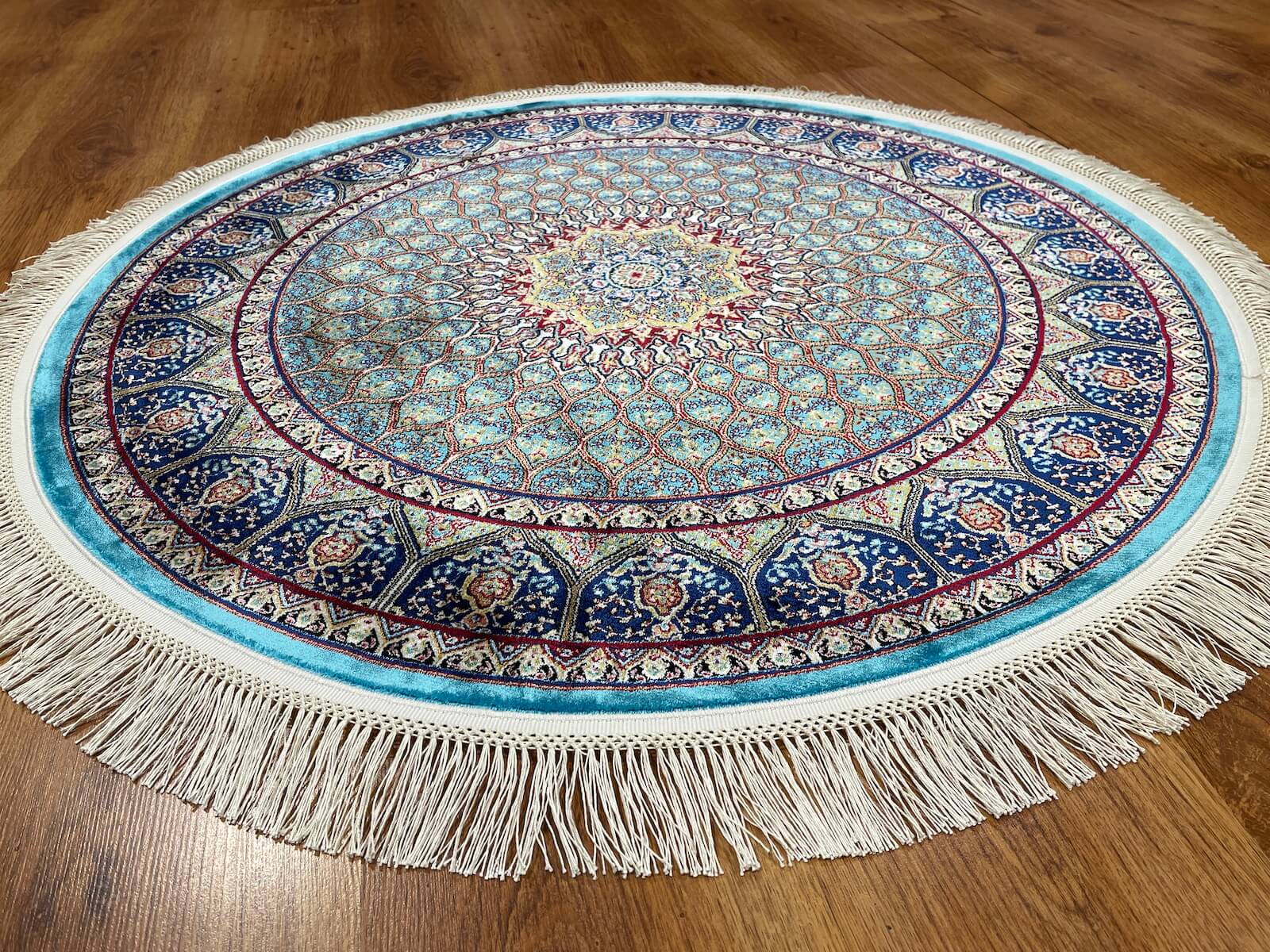 Quality Carpet Bambu Halı Yuvarlak 40445A