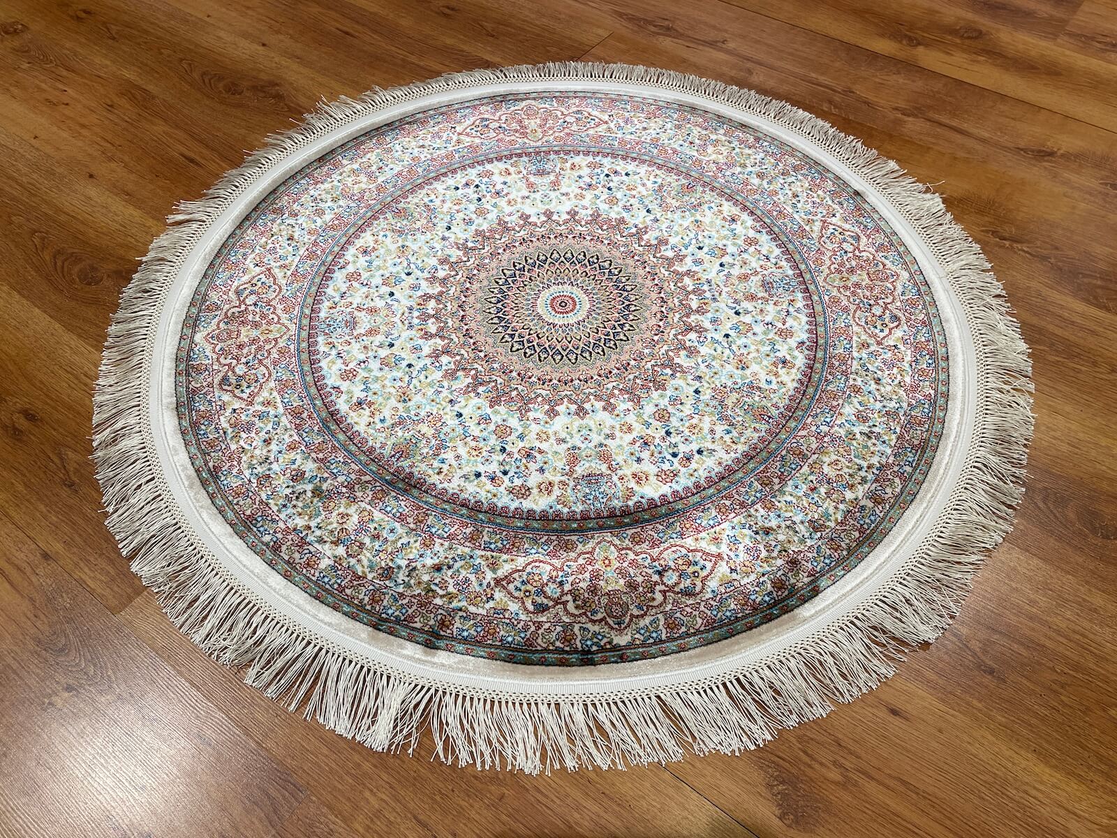 Quality Carpet Bambu Halı Yuvarlak 40475A