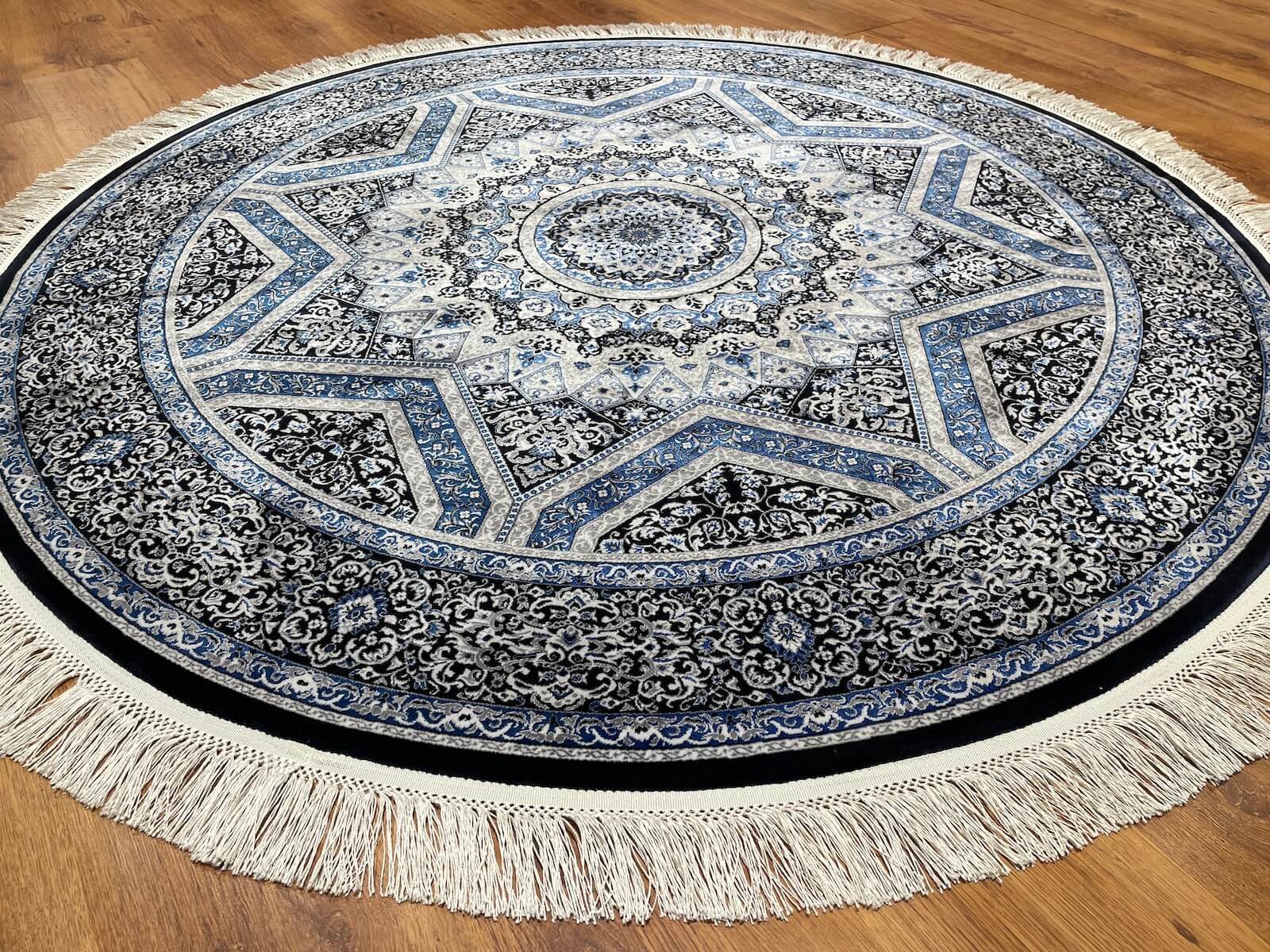 Quality Carpet Bambu Halı Yuvarlak 5157B