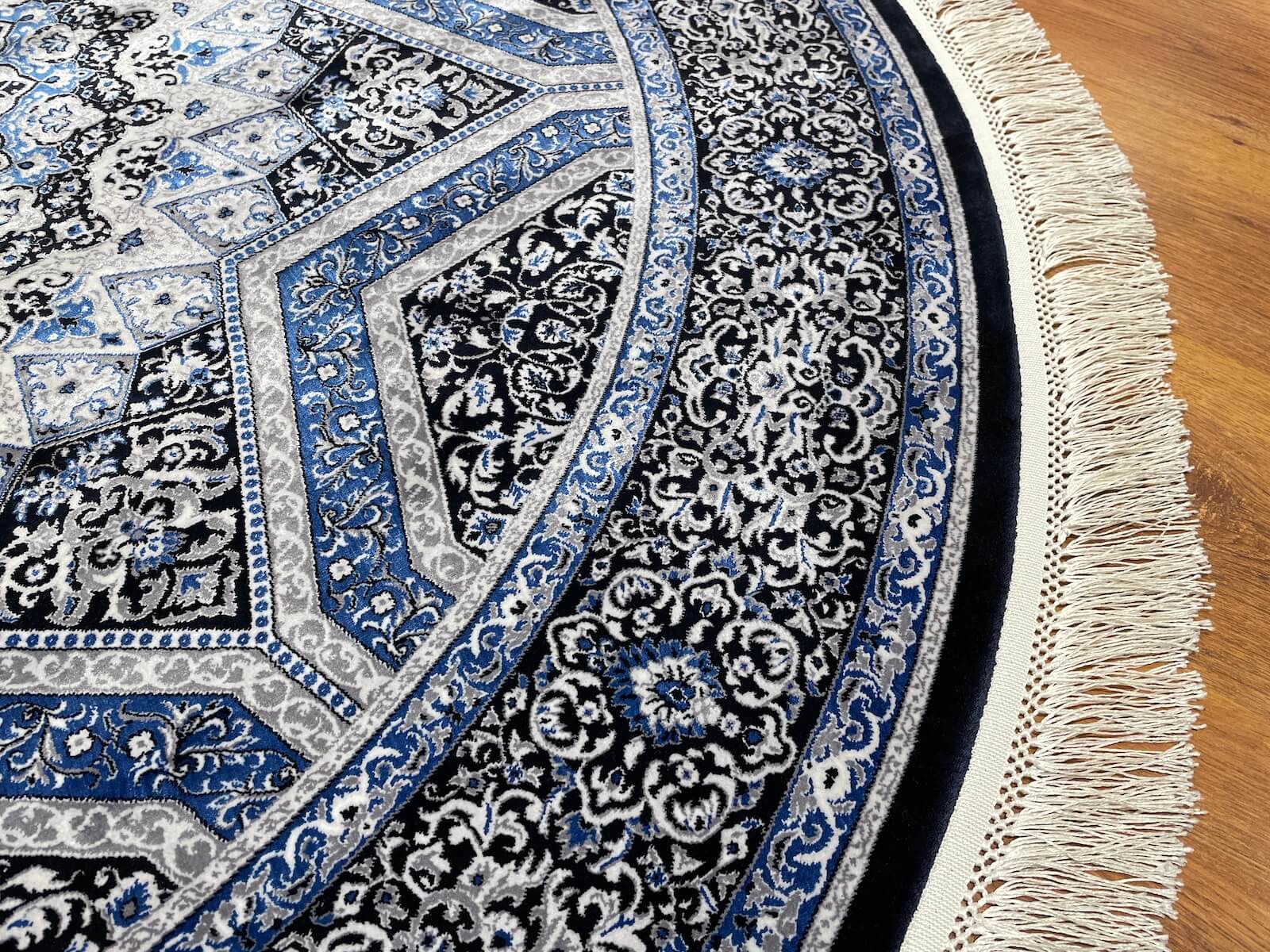 Quality Carpet Bambu Halı Yuvarlak 5157B