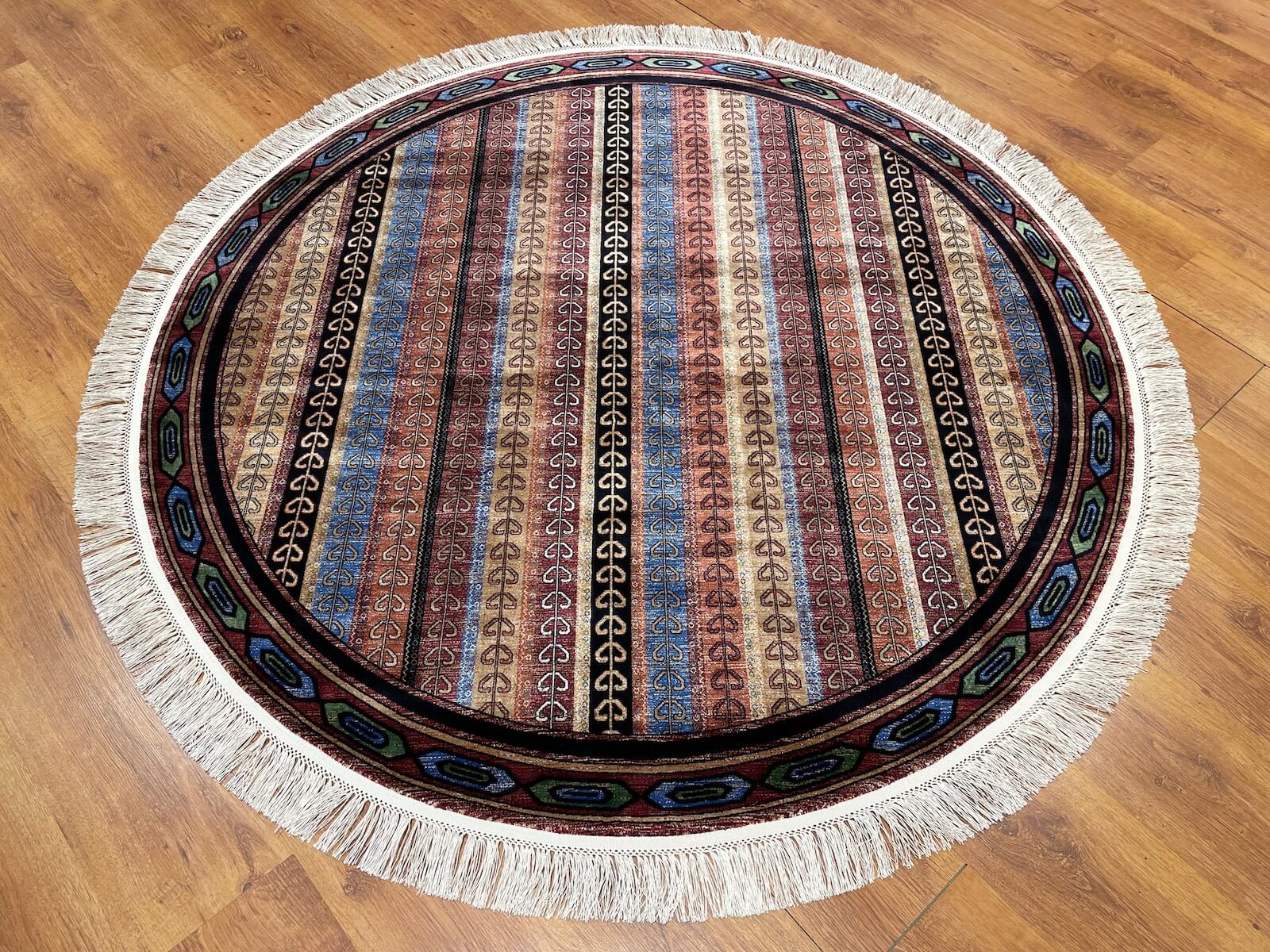 Quality Carpet Bambu Halı Yuvarlak 5165A