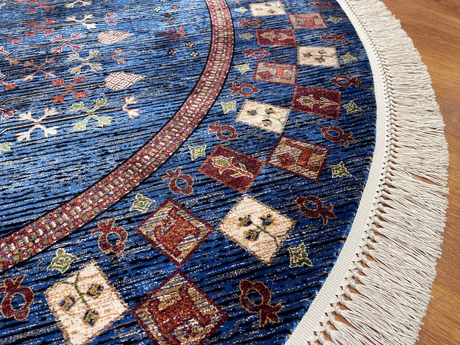 Quality Carpet Bambu Halı Yuvarlak 5170A