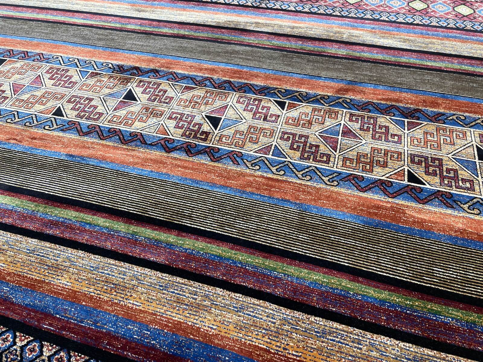 Quality Carpet Bambu Halı Yuvarlak 5171A