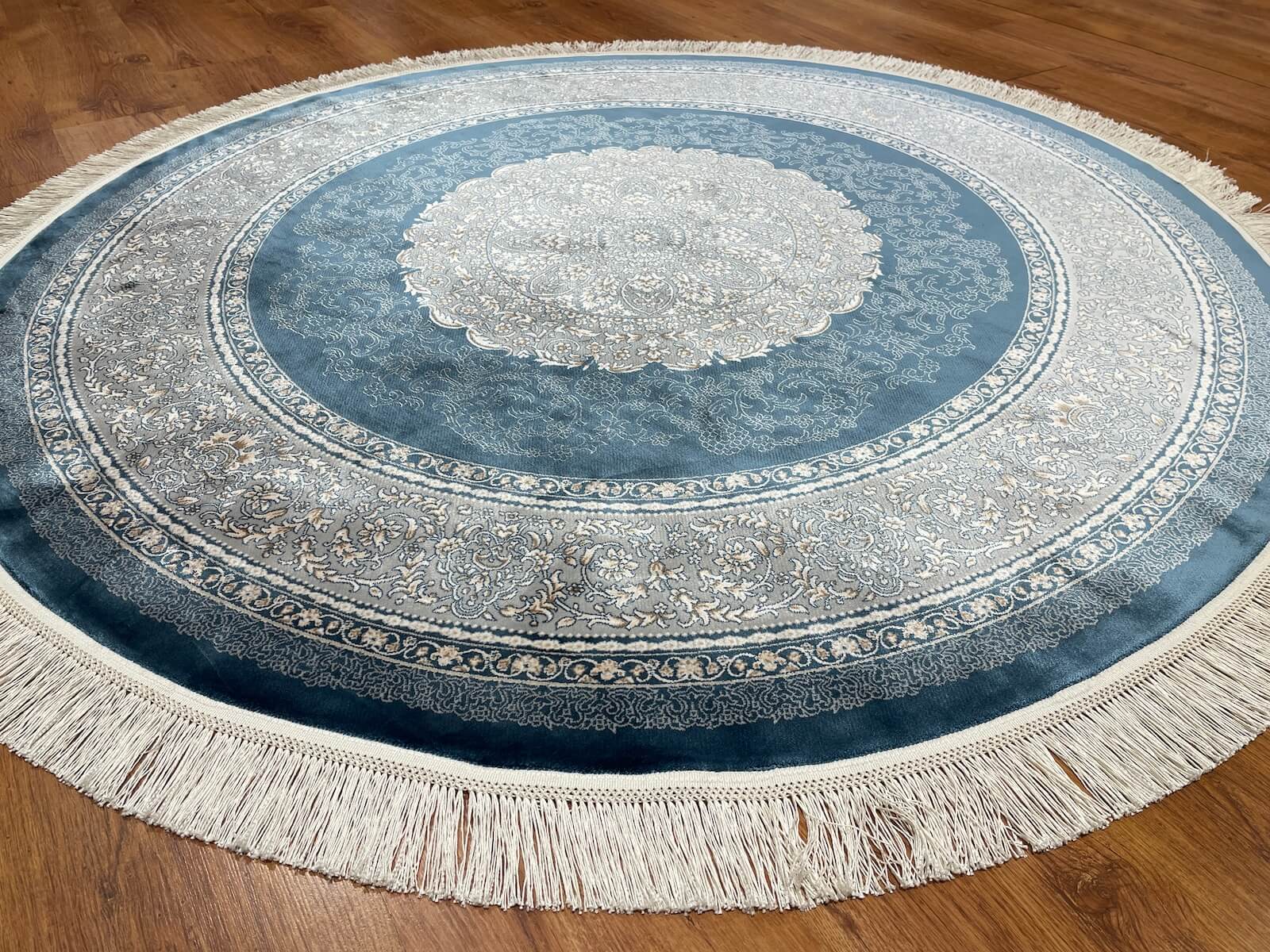 Quality Carpet Bambu Halı Yuvarlak 8273A