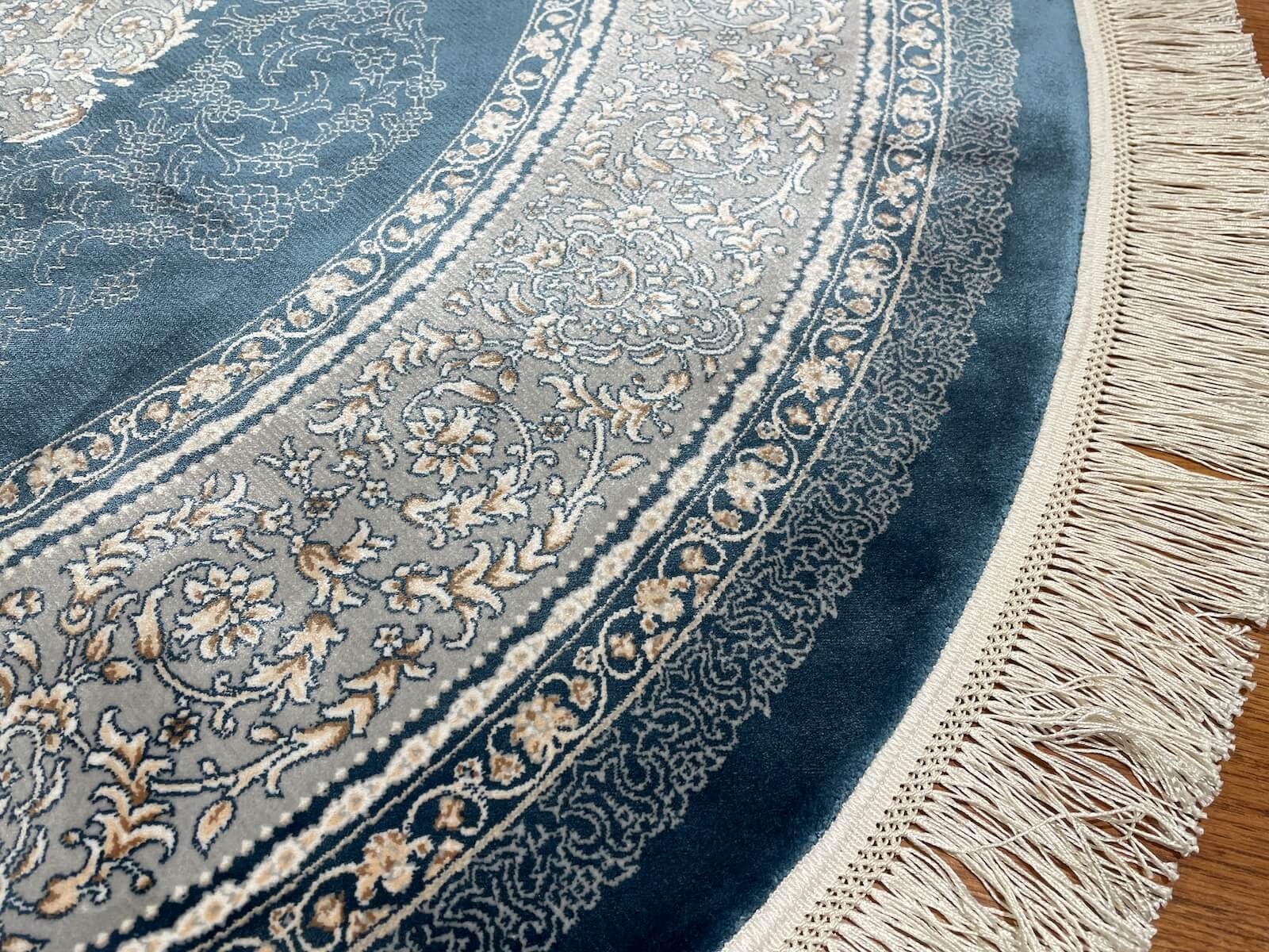 Quality Carpet Bambu Halı Yuvarlak 8273A