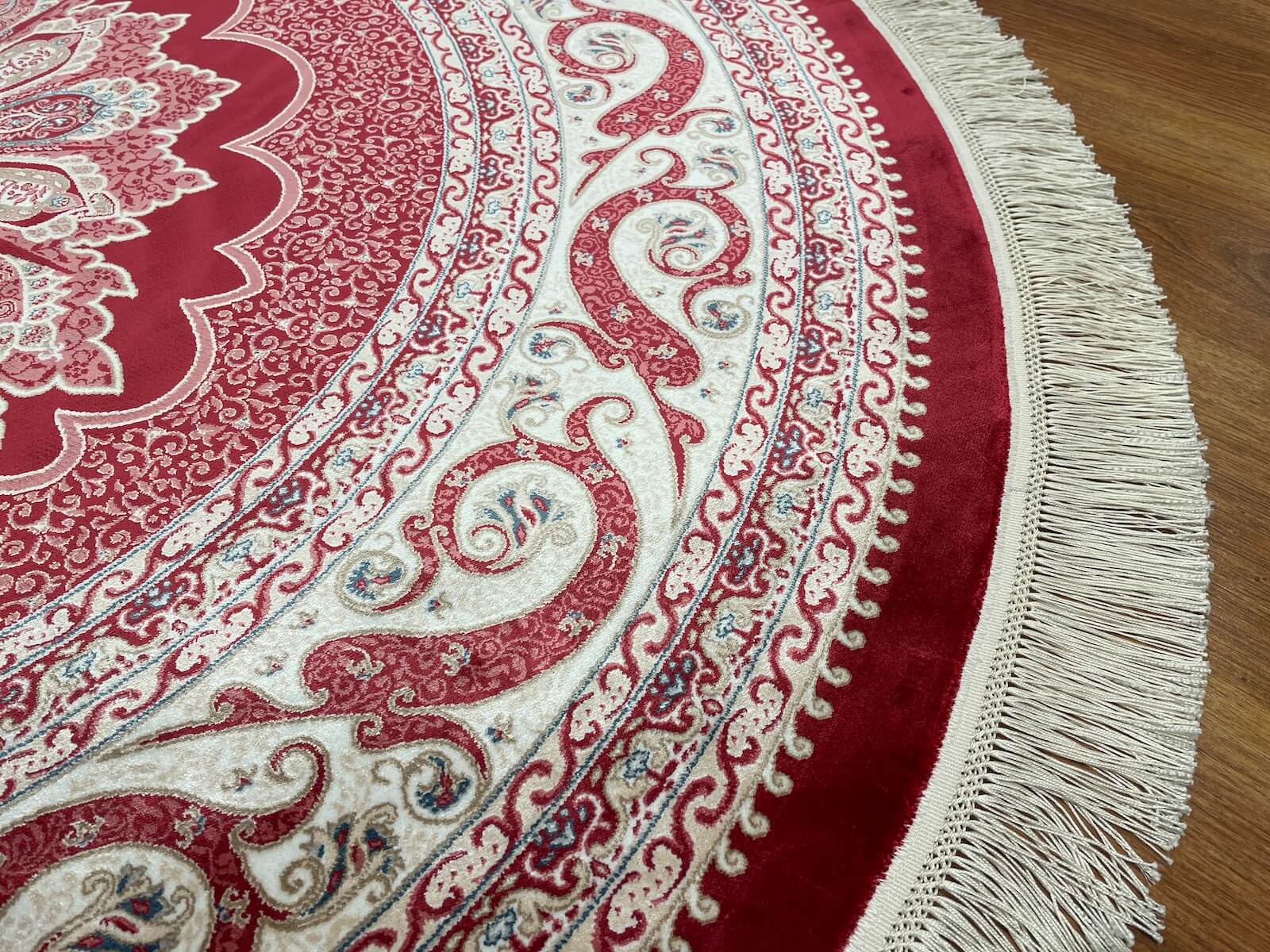 Quality Carpet Bambu Halı Yuvarlak 8361C