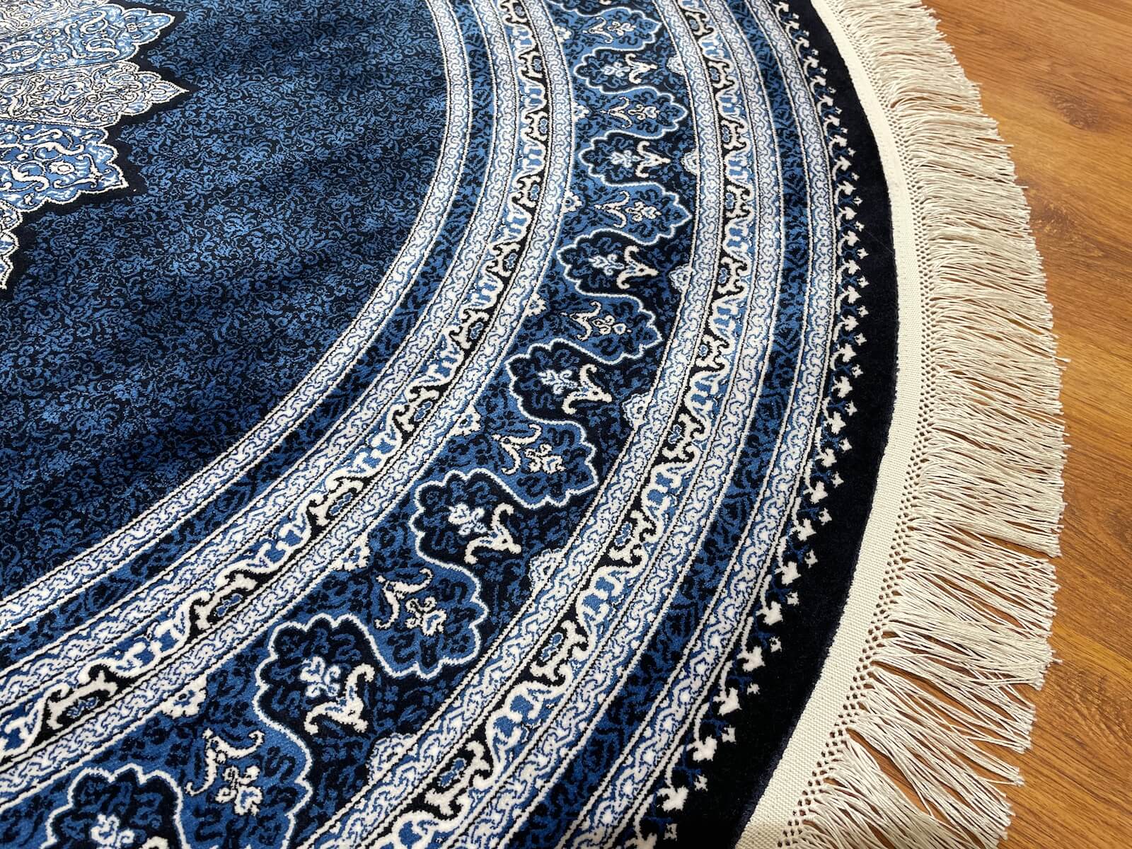 Quality Carpet Bambu Halı Yuvarlak 9179C