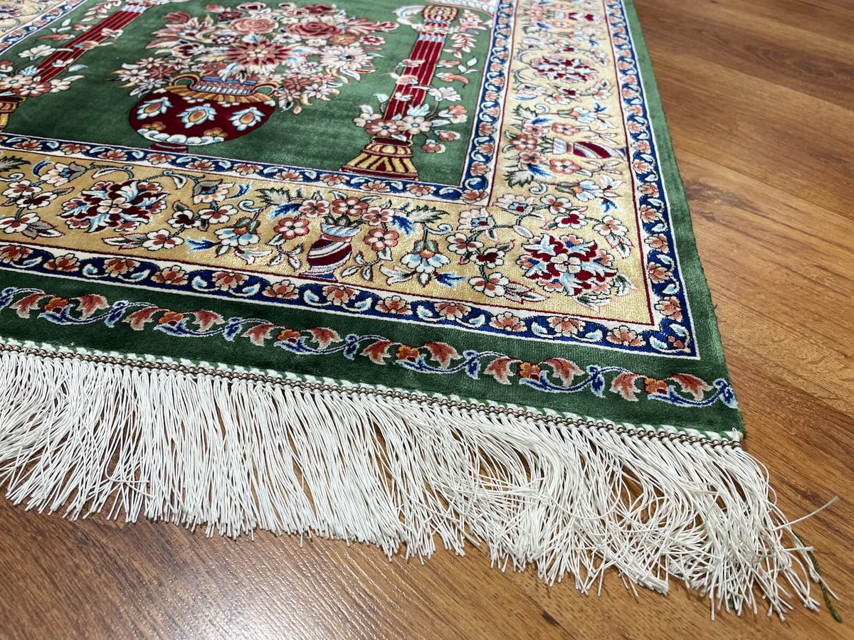 Kum Bambu Halı Seccade