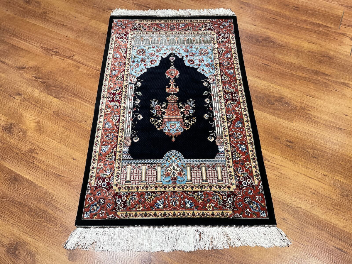 Kum Bambu Halı Seccade