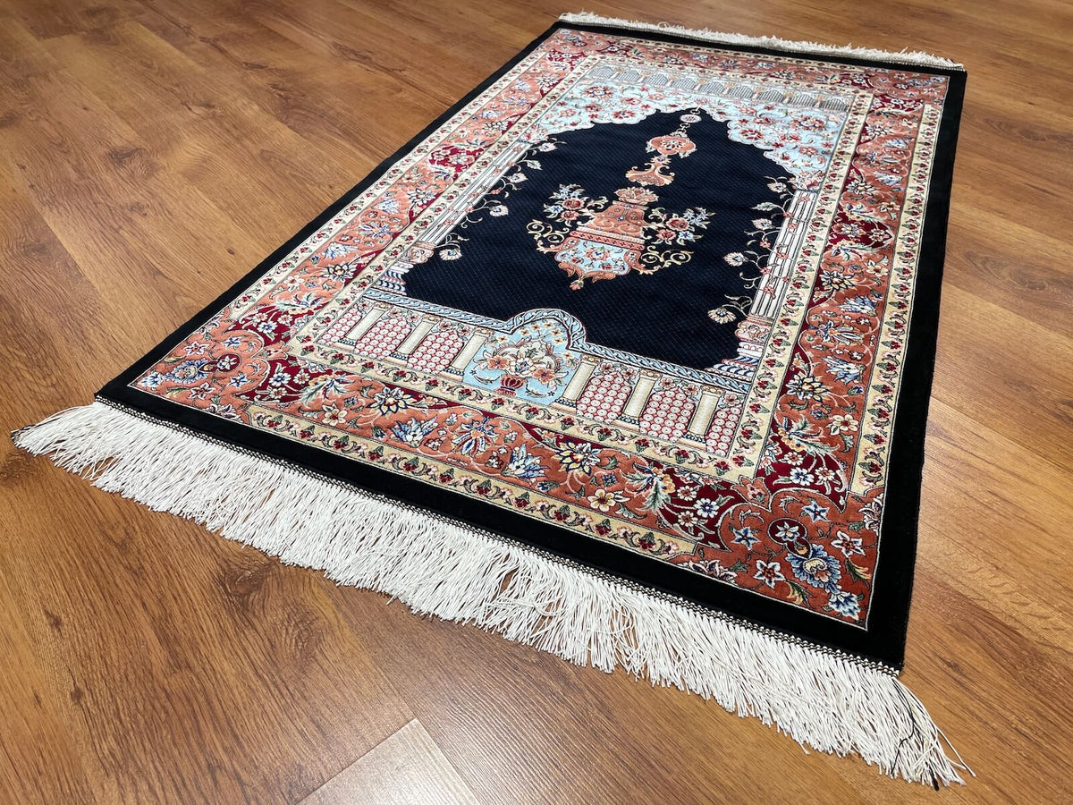 Kum Bambu Halı Seccade
