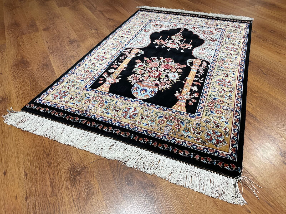 Kum Bambu Halı Seccade