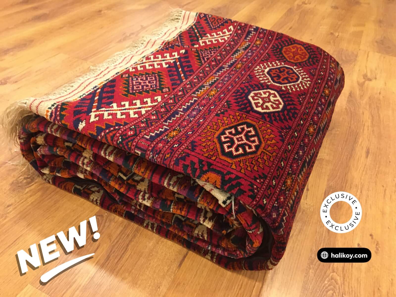 Türkmen Buhara El Dokuma Halı