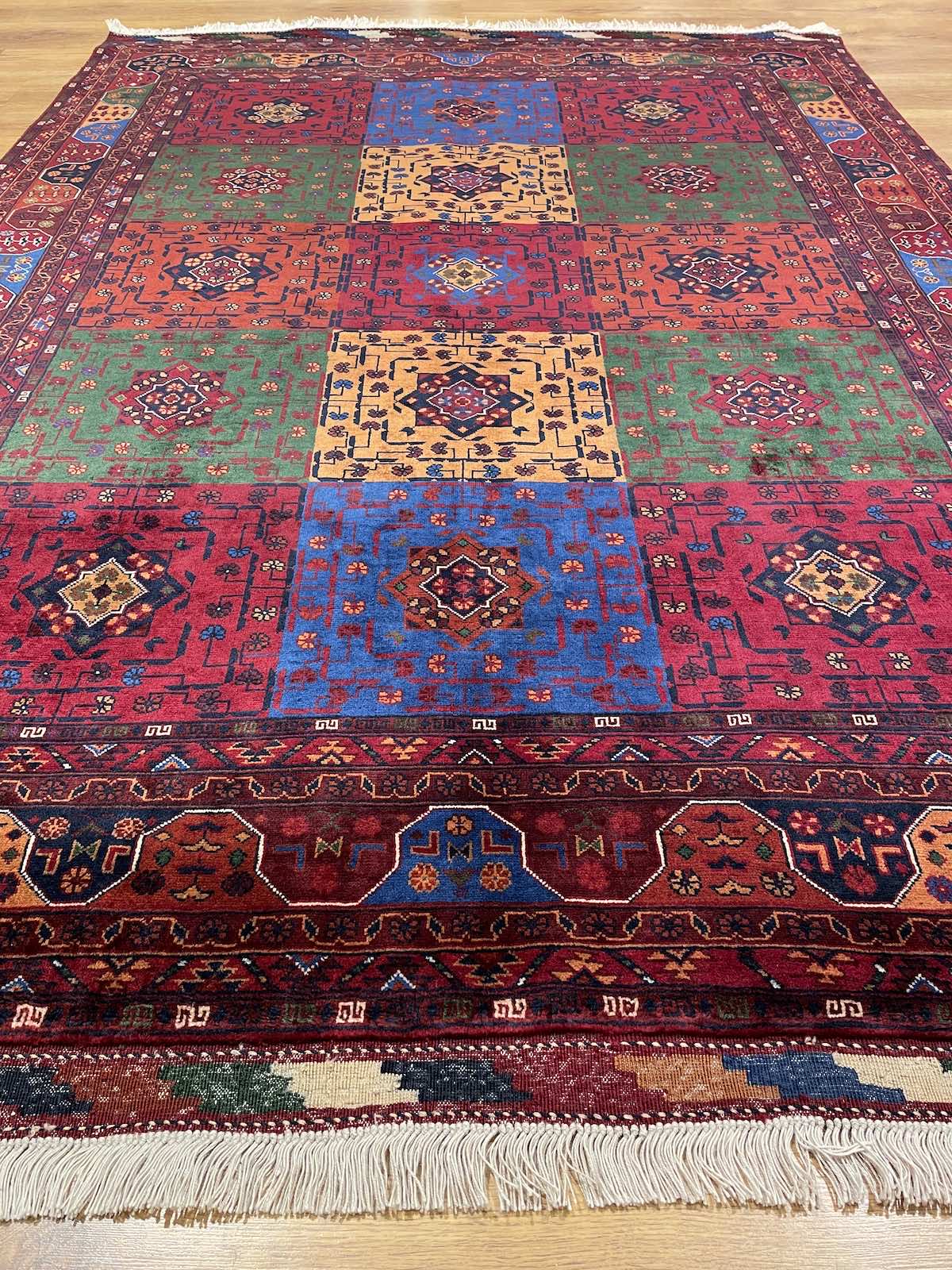 Afgan Bilicik El Dokuma Halı