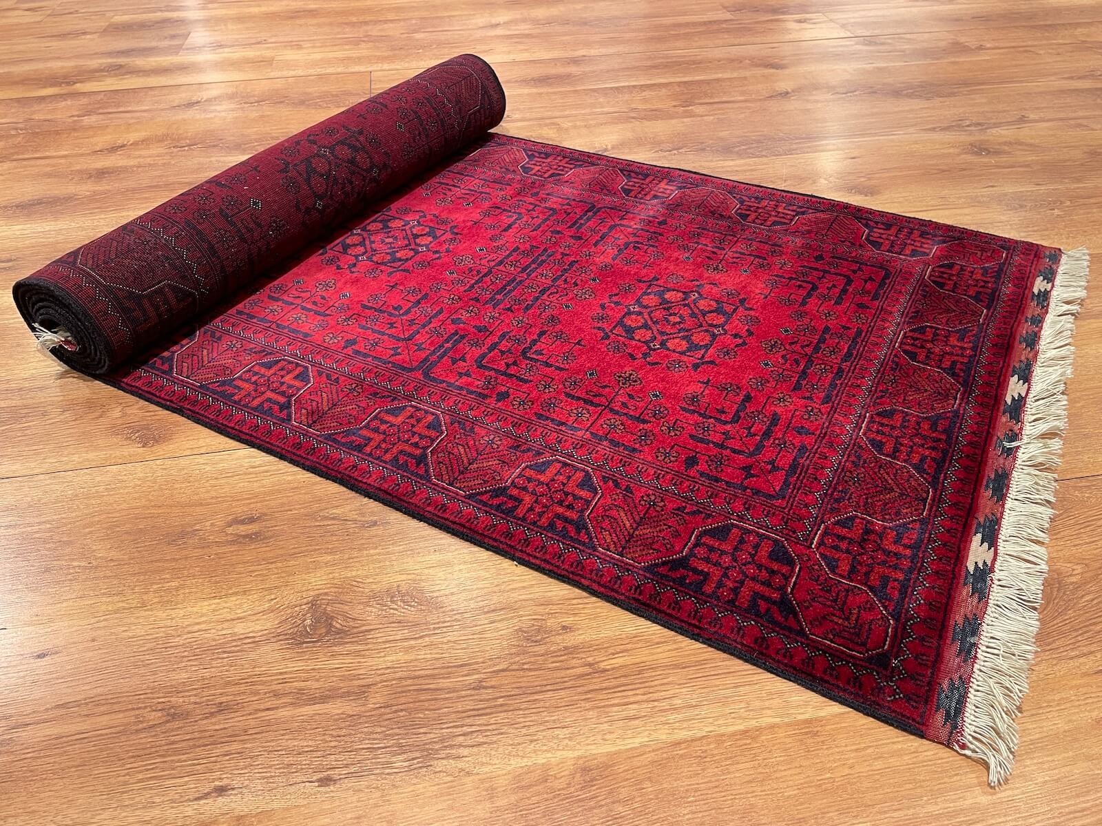 Afgan Bilicik El Dokuma Halı Yolluk