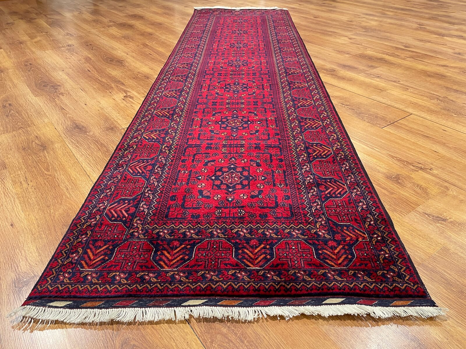 Afgan Bilicik El Dokuma Halı Yolluk