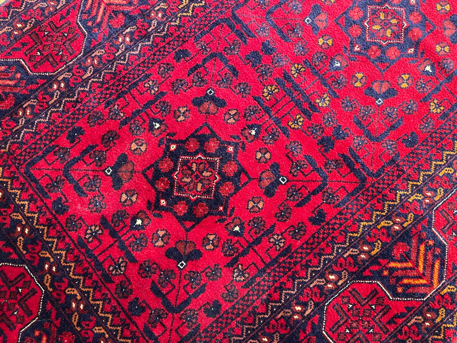 Afgan Bilicik El Dokuma Halı Yolluk