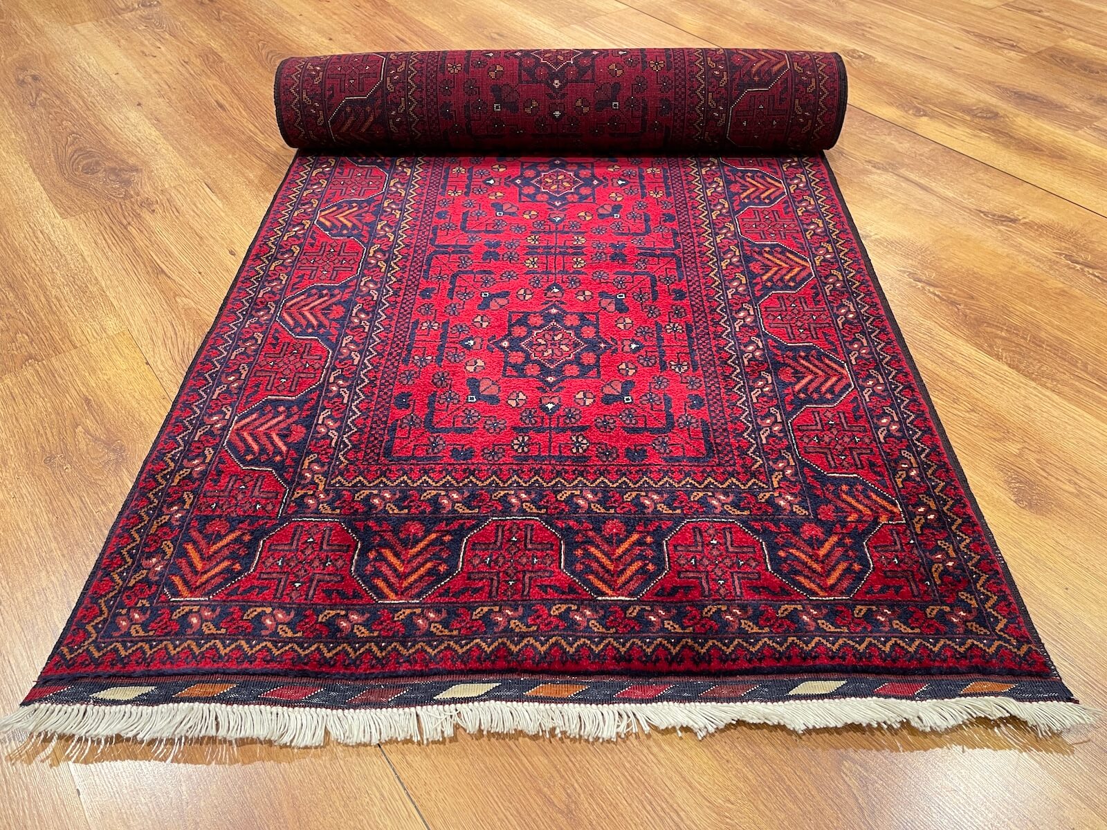 Afgan Bilicik El Dokuma Halı Yolluk