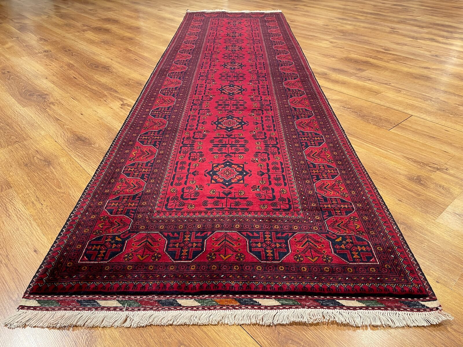 Afgan Bilicik El Dokuma Halı Yolluk