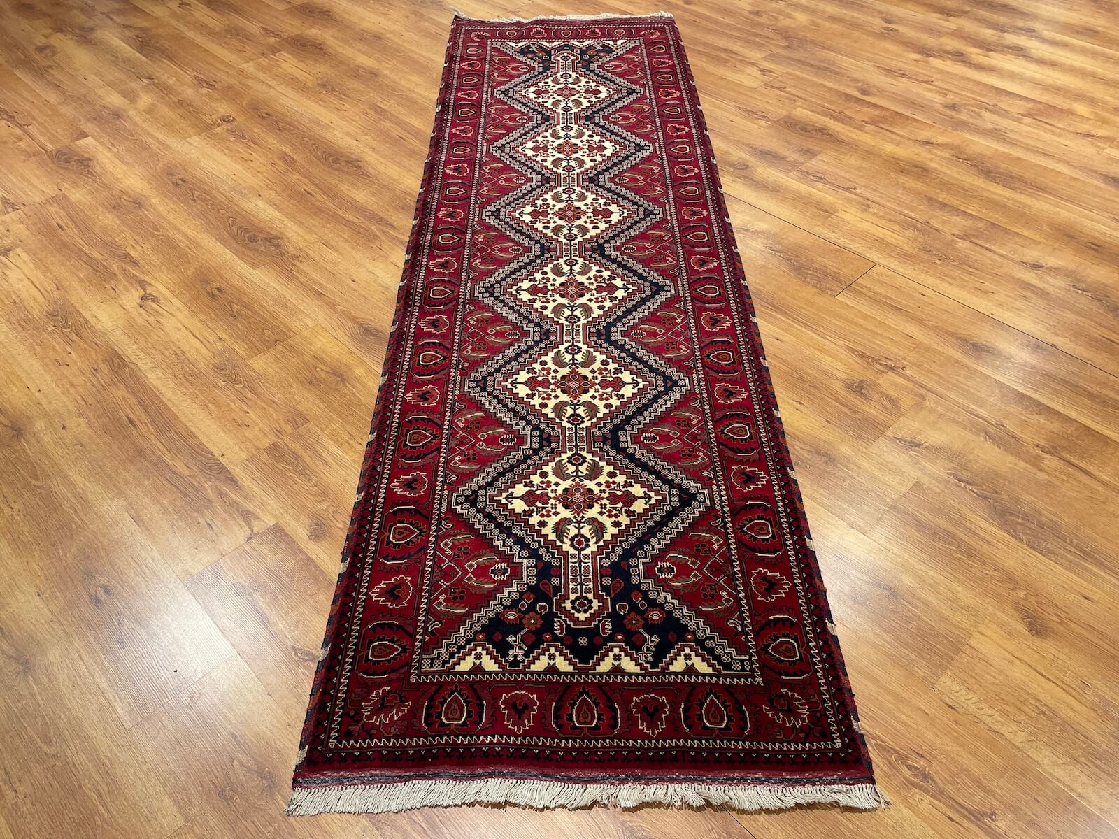 Afgan Bilicik El Dokuma Halı Yolluk