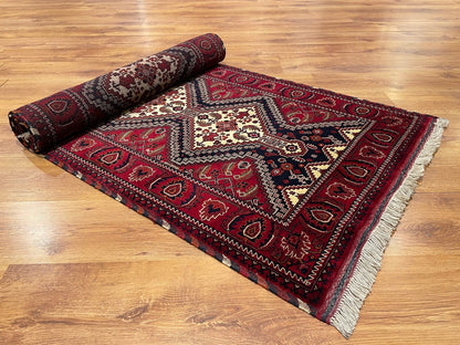 Afgan Bilicik El Dokuma Halı Yolluk