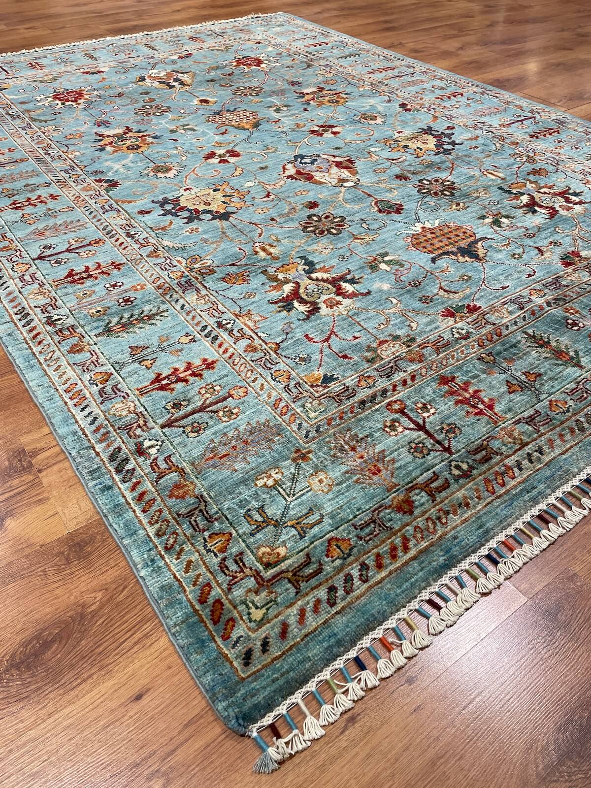 Afgan Binbirgece El Dokuma Halı
