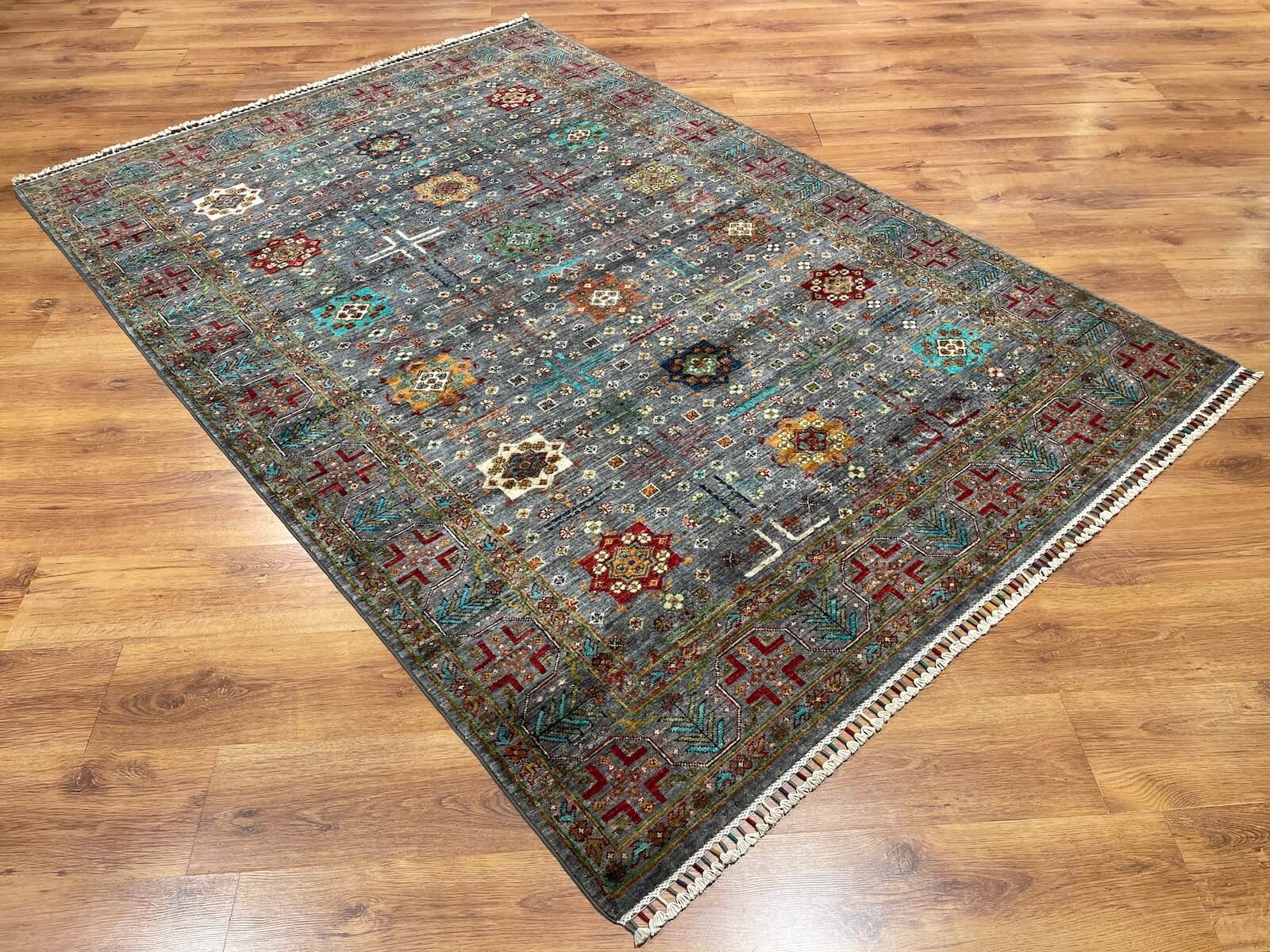 Afgan Binbirgece El Dokuma Halı