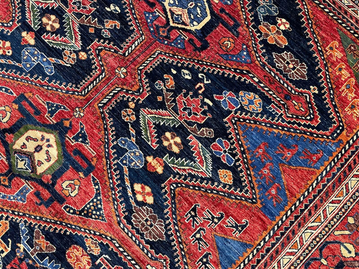 Afgan Binbirgece El Dokuma Halı